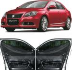 Able Dotnet Car Magnetic Sun Shade Curtains with Zipper for Maruti KIZASHI Set of 4 Pcs