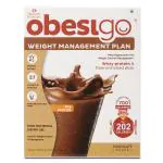 Obesigo BLCD Meal Replacement Plan (Chocolate Flavor) - 350gm (7 Sachets of 50g each)