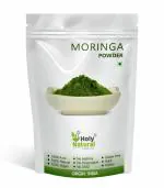 Holy Natural Moringa Powder (500gm), Known as Moringa Oleifera, Drumstick, Horseradish, Miracle, Ben, and Shigru tree leaf powder. For Skin, Hair, and Good Health.