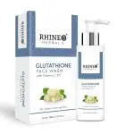 Rhineo Herbals Glutathione with Kojic Acid , Vitamin C & E For Instant Glowing Skin Paraben & Sulphate Free Face Wash (100 ml)
