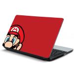 WallWear - Self Adhesive HD Printed Laptop Skin Stickers Large Size (40x28)Cm Premium Vinyl Laptop Stickers | Paste On Any Laptop | Laptop Cover Sticker | LP.avengers Laptop skin / Sleeves pack Of - 1 (Mario)