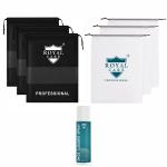 ROYAL CARE PROFESSIONAL Combo Pack |SPRAY CLEAN 50 ML + BLACK BAG 3 + WHITE BAG 3 | Works on Leather, Whites, Nubuck, Golf Shoes, Basketball Shoes, Boots, Sandals