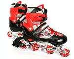 HALO NATION Red Aluminium And Alloy Inline Skates