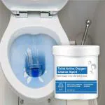 OXILY Toilet Cleaner, Toilet Active Oxygen Cleaner Agent, All Purpose Cleaning Powder Toilet Bowl Foam Cleaner, Powerful Pipe Dredging Agent