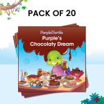 Birthday Returns Story Books Purple's Chocolaty Dream Pack of 20