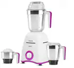 HAVELLS GHFMGDWV075 Klassic 750 W Mixer Grinder (3 Jars, White - Lavender)