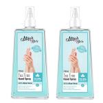 Tea Tree Aloe Vera Hand Rub Sanitizer Spray -200 ml (Pack of 2)