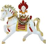 Astroghar Feng Shui Metal Wind Horse With A Secret Wish Compartment