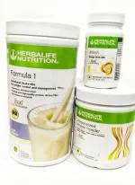 Herbalife Nutrition Formula 1 Shake Kulfi Flavor 500g, Protein Powder 200g Afresh Lemon 50g, Protein Blends (Kulfi &protein&Lemon)