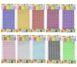 Lakeer 10 Pcs Diamond Gem Diamond Self Adhesive Sticker 5mm (10 Colours X 1 pcs Each) for Art & Craft, DIY Craft Decoration, Project Activity, Etc