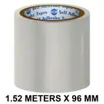 VCR Flex Tape Transparent Waterproof - 1.52 Meters Length - 96mm / 04