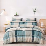 HOMELINE(Grace King) Polycotton Double Bedsheet with Two Pillow Cover| Rr-Grck-007