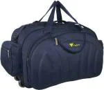 FEDRA Blue Polyester Strolley Duffle Bag with Wheels - 60 L