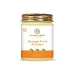 Mommy Veda Orange Peel Powder face pack | For Tan Removal, Oil Control, Glowing Skin, Scars Removal, , Vitamin C, Natural Skin cleanse, Antioxidants Add Glow, and Natural Face pack with Vitamin C - 100gm | Eco-Friendly Glass Jar