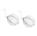PRAYAS Stainless Steel Tea Ball Strainer 50 mm (pack of 2)