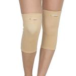 K SQUARIANS Knee Cap For Pain Relief, Knee Pad for Men & Women for Gym, Running & Sports, Beige, Small