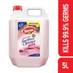 Senu Disinfectant Surface & Floor Cleaner Liquid, Floral - 5L | Kills 99.9% Germs