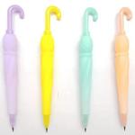 KIN Plastic Multicolor Umbrella Pen Stationery S Set Executive 0.7Mm For Kids (Pack Of 4)