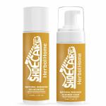 Herbal Home Shoe Care Natural Solution Foam Cleaner 100 ml And Deodrizer With Disinfectant Spray 100 ml,Shoe Cleaner Kit For Sneaker,Sports Shoe Cleaner Foam Spray