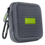 Tizum Shockproof Multi Purpose Carrying Case for Earphones (Grey)