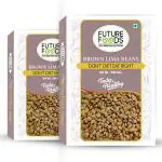 Future Foods Premium Brown Lima Beans | High in Fiber & Protein | Heart Healthy & Gluten-Free | Low Fat & Low Sodium | Rich in Dietary Fiber & Iron |Supports Digestion & Bone Health | 900g (Pack of 2)