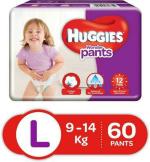 Huggies Dry Pants Baby Diapers Large 60 Pieces