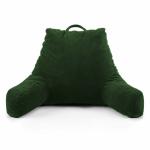 PUM PUM Back Rest Reading Pillow/Cushion with Hand Support,Dark Green