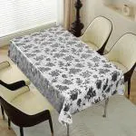 Dakshya Industries Flower Design 6 Seater Without Lace| Size - 54X78 Inch | Dining Table Cover| Table Cover |Waterproof & Heat Resistant,Polyvinyl Chloride (PVC),Rectangular,( Pack of 1 )Part-2
