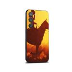 GADGETSWRAP Printed Vinyl Skin Sticker for Samsung Galaxy S23 - girl on horse