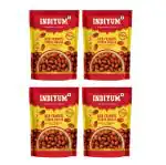 Indiyum Red Peanuts Teekha Masala 120g pack of 4