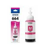 epson 6643 Magenta Plastic Dye-Based Ink Bottle for L130, L220, L310, L360, L365, L380, L385, L405, L455, L485, L550, L555, L565, L605, L655, L1300, L1455, L110, L210, L220, L300 Printers (70 ml)