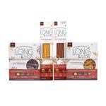 Long & Short|Healthy Family Plant Protein Combo | Powered with Red Kidney Beans and Chickpeas|No Maida|No Artificial Colors |No Added Flavours |No Preservatives |250g each|Pack of 4