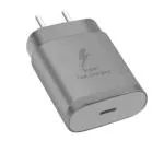 eKus 25W Super Fast Charging Adapter | Compatible with Samsung with M51/M42/F23 5G/M53 5G/M52 5G/M33| (Only Adapter Black)