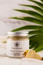 MORISH, White Turmeric Powder [Poolankilangu/Zedoaria], 50g