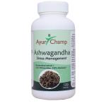 Ayur Champ Ashwagandha Capsules 240 mg - 120 Capsules (Pack of 2)
