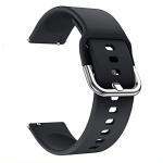 LIDDU Silicone Smart Watch Strap for Amazfit Amazfit GTR 2e and 2 (Black)