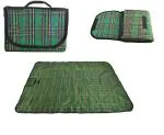 Inditradition Picnic Mat, Camping & Outdoor Foldable Sleeping Mat | Waterproof, 6 x 6 Feet (Green)