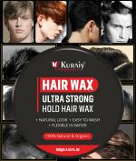 KURAIY Deserve Hair Styling Ultra Shine Pomade for Strong Hold and Wet Look hairstyles Hair Wax (100 g)