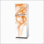 Artway Artistic Smoke Colour Full Wallpaper Fridge Sticker Decorative Refrigerator Door Sticker PVC Vinyl Multicolor Design Fridge Wrap Sticker (160 cm x 60 cm or 63 X 24 Inches)