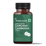 Simply Earth Weight management capsules with green coffee bean extract and Garcinia Cambogia Pure Natural Weight Loss formula - 60 Capsules