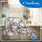 Neelam Stainless Steel Diamond Touch 55 pcs Dinner Set 22 Gauge