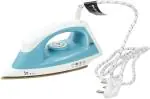 Syska SDI-07 1000W Dry Iron with Golden American Heritage Soleplate, Blue