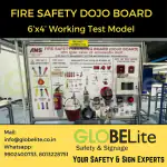 GLOBELite Fire Dojo Safety Board