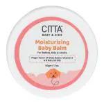 CITTA Moisturizing Baby Balm for Face and Body | Babies, Kids and Adults | 8 Natural Oils, Shea Butter & Vitamin E | Baby moisturizer for dry skin | Travel Friendly Pack | 50 gm