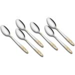 FNS Stainless Steel Tea Spoon Set (Pack of 6)