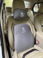 MRRON MIVI EXEMPHLAR Series Memory Foam , Relieves Back Pain for Office Chair, Car Seat (Grey)