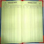 ATISHAY  Ledger Register Size - 32 x 20 cm - Hard Bound -840 Pages