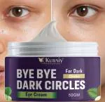 KURAIY - The Natural Wash Under Eye Cream With goodness of potato,almonds & Papaya for Dark Circles , Fine lines & Puffy eyes Suits all skin Types ((50 g )
