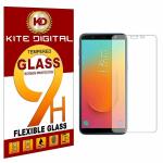 Kite Digital Samsung J8 PLUS Premium Tempered Glass Screen Protector Slim 9H Hard 2.5D