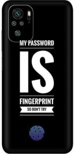 aadia PRINTED SKIN STICKER DECAL LAMINATION FOR Redmi Note 10 (PERFECT FIT/ONLY BACK/MATTE FINISH)